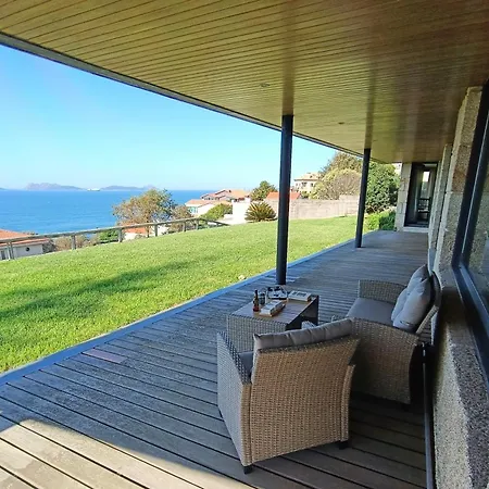 De Lujo Con Vistas Al Atlantico Y Cies Prázdninový dům Vigo