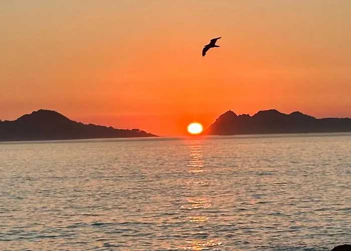 De Lujo Con Vistas Al Atlantico Y Cies Prázdninový dům Vigo